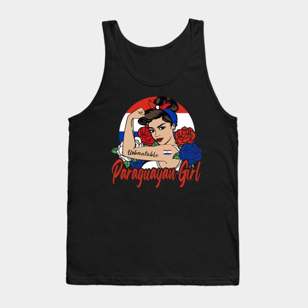 Paraguayan Girl Tank Top by JayD World